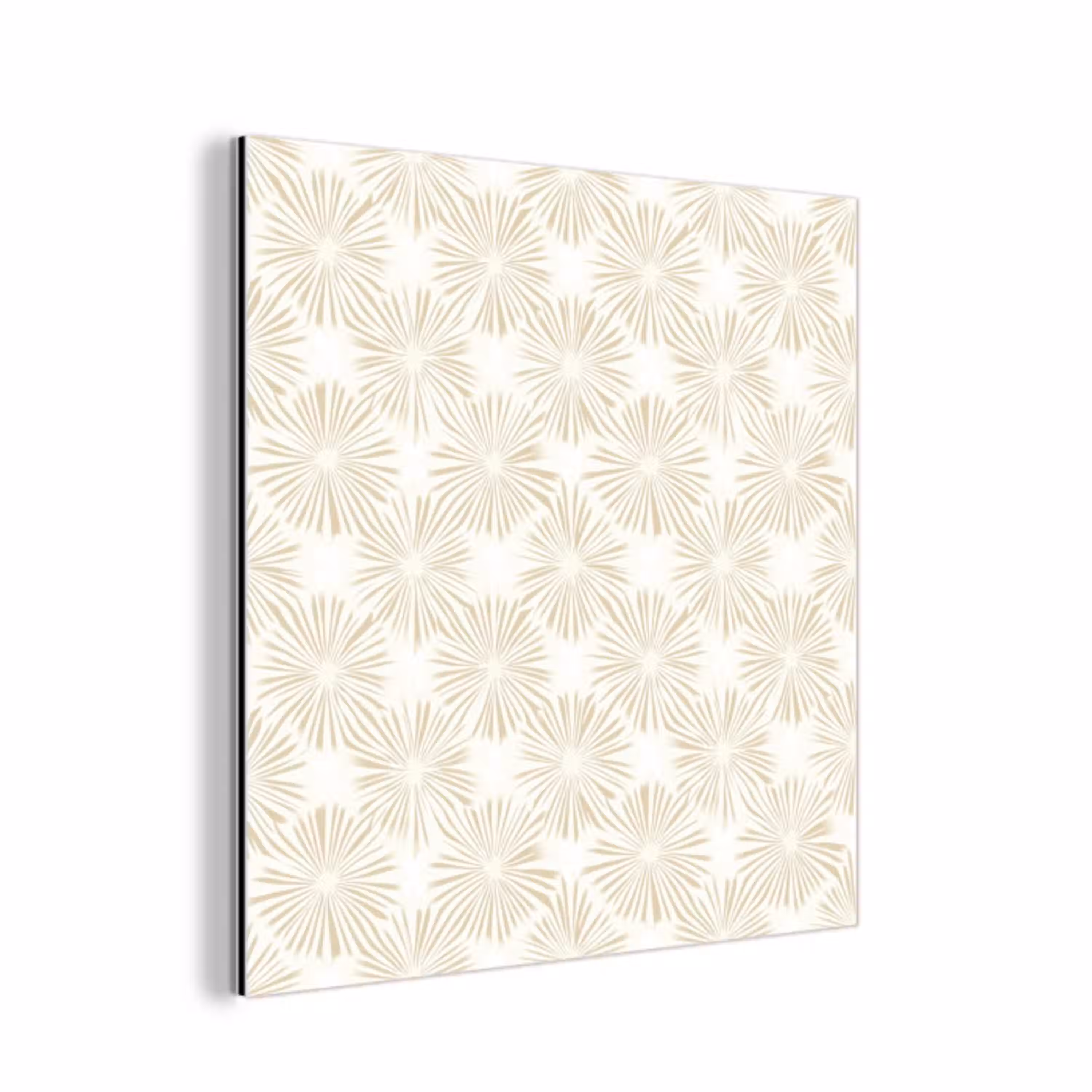 Abstract - Motief - Beige aluminium wit klein 46 -3d