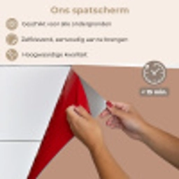 Beige - Kleur - Roze keuken achterwand spatscherm klein 900 -spatscherm_NL