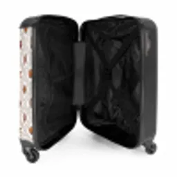 Oranje strand print NBS - Handbagage koffer - Volwassenen Unisex middel -binnenkant
