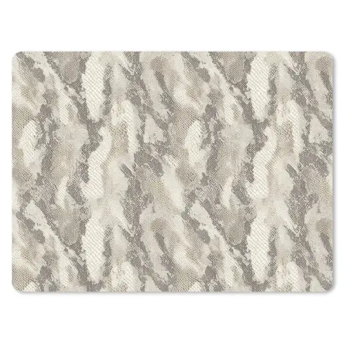 Slang - Patroon - Taupe muismat rubber klein 262 -3d
