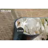 Lelies - Boekte - Wit - Meeldraden Placemat vinyl groot -closeup