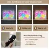 Smileys - Kleurrijk - Neon Light Box met batterij (Wandlamp kind) middel -USP_lichtkleurNL