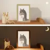 Paard - Dier - Pastel kleuren - Paarden Light Box met kabel klein -sfeer3_kind