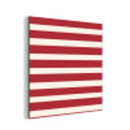 Strepen - Patroon - Rood aluminium wit klein 46 -3d