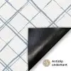 Raster - Blauw - Patroon Deurmat klein 898 -antislip_NL