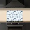 Zee - Strand - Blauw - Wit keuken achterwand spatscherm klein 900 -sfeer1