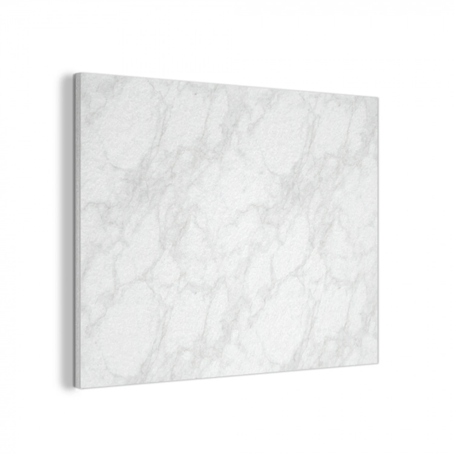 Minimalistisch - Wit - Grijze aders PET vilt klein 837 -3d