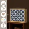 Modern - Ontwerp - Blauw Light Box met batterij (Wandlamp) middel 907 -USP_websiteoverzichtNL