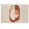 Illustratie - Abstract - Vormen - Rood Deurmat klein -zkaufland3d