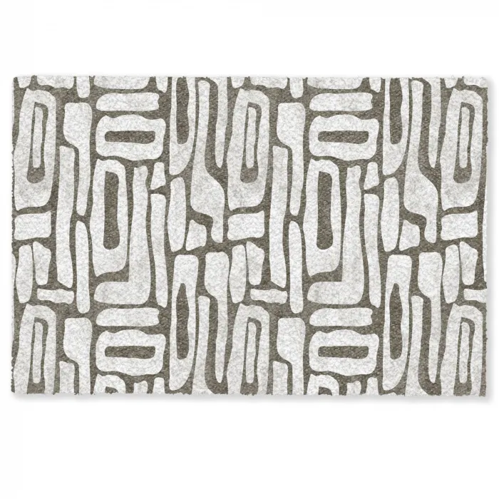 Donker - Wit - Abstract Deurmat klein 898 -zkaufland3d