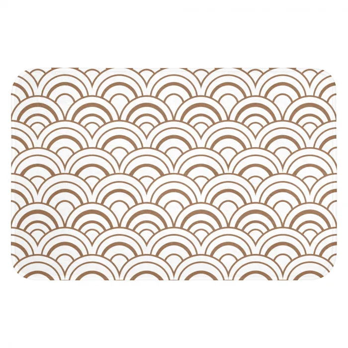 Klassiek - Motief - Terracotta WCmat klein 1009 -3d