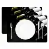Wijn - Flessen - Variatie - Smaken Placemat vinyl groot -zzsfeer2_Kitchenyeah-website