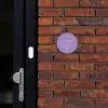 Paars - Sierlijk Naambord Rond klein -sfeer1-rond-XS