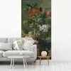 Stilleven met bloemen - Schilderij van Jan van Huysum fotobehang vinyl groot -woonkamer