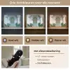 Deur - Patronen - Planten Light Box met batterij (Wandlamp) middel -USP_lichtkleurNL