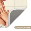 Vrouw - Douche - Roze Badmat klein -USP_AntislipNL