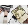 Wijn - Druiven - Kaas - Bladeren laptophoes neopreen klein -bureau