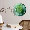 Blad - Plant - Groen - Textuur Wandcirkel plexiglas klein -sfeer4