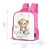 Luipaard - Dier - Kinderen Kinderrugzak - Roze middel -productfoto_formaten