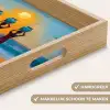 Vrouwen - Strand - Zondsondergang Dienblad Rechthoek middel -USP_HandgreepNL