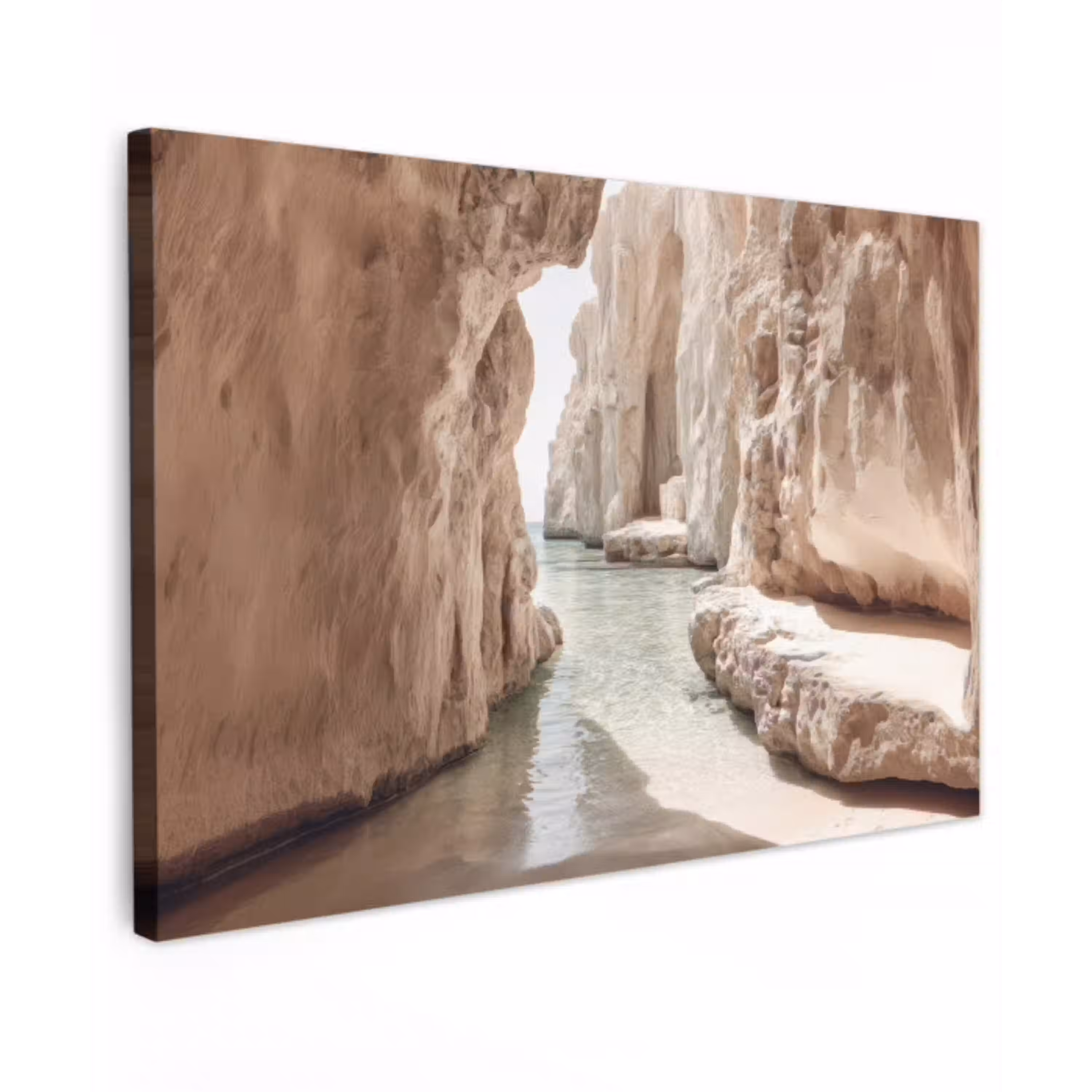 Rotsen - Zee - Zand - Kloof canvas 2cm klein -z3d