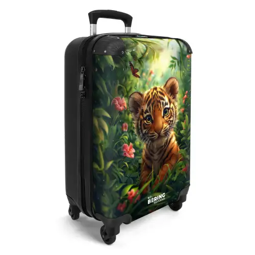 Tommy tijger NBS - Handbagage koffer - Unisex middel -productfoto_3d