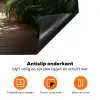Doorkijk - Tropisch - Bloemen - Natuur Inductie beschermer vinyl 3mm middel -zzzzzzz-td-werking