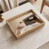 Champagne - Bed - Bubbels Dienblad Rechthoek middel -sfeer1