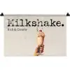 Milkshake - Kers - Rietje Wandkleed katoen klein -zz3d