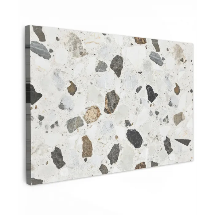 Marmer - Terrazzo - Decoratie - Interieur canvas 2cm klein -z3d