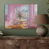 Pink - City - Bloemen PET vilt klein -sfeer2