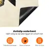 Geel - Vis - Strepen - Tropisch Inductie beschermer vinyl 3mm klein -zzzzzzz-td-onderkant