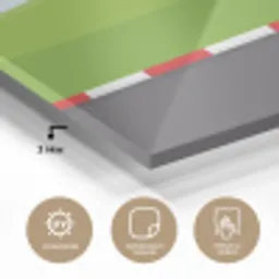 Racebaan - Illustratie - Sport - Kleurrijk plexiglas 5mm klein -wsfeer2_DE