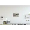 Hortensia’s - Stenen - Muur - Bloemen textielposter latten blank klein -kinderkamer