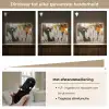 Pampasgras - Pluimen - Sierlijk Light Box met batterij (Wandlamp) middel -USP_dimbaarNL
