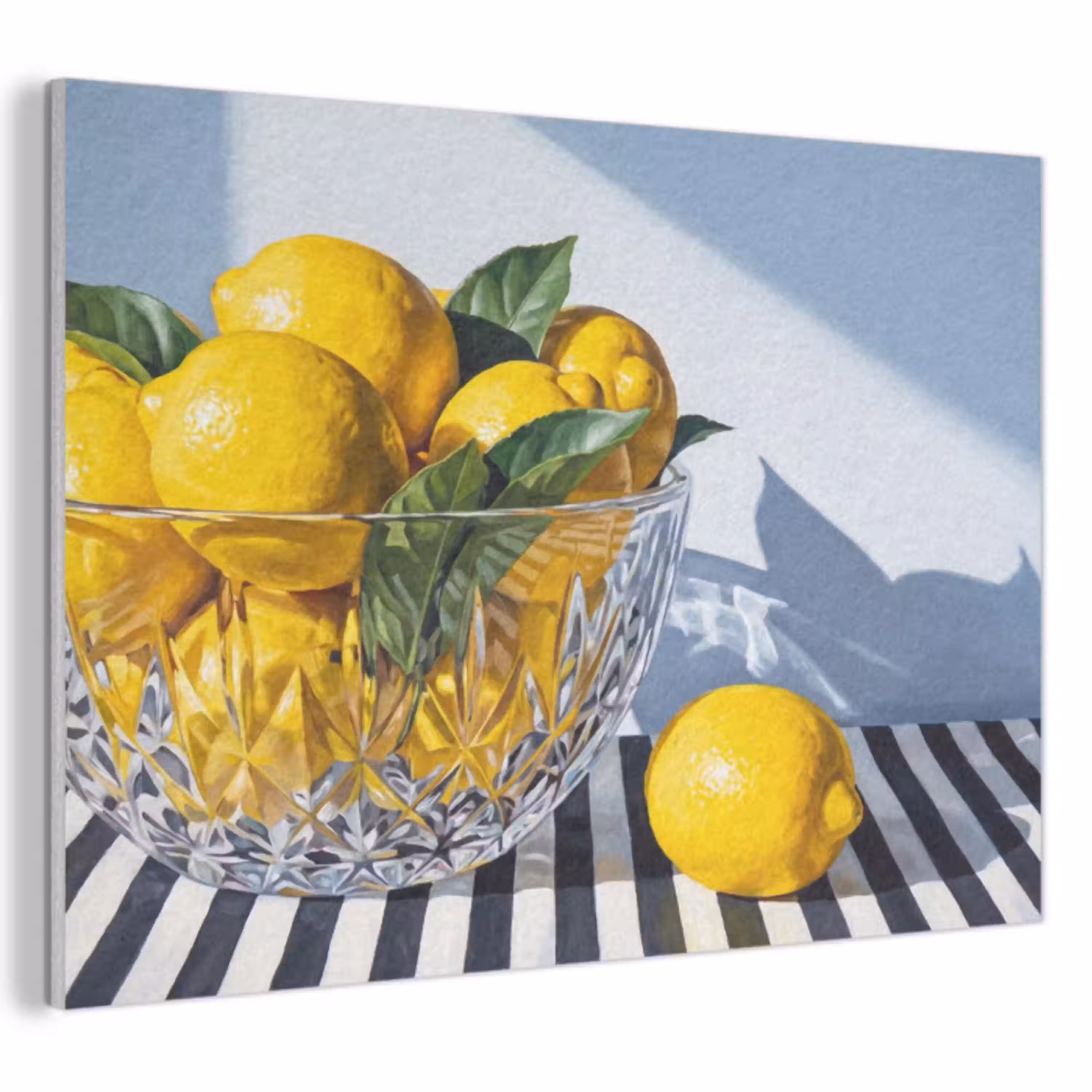 Citroenen - Fruit - Geel PET vilt klein -3d