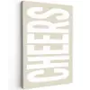 Cheers - Feest - Japandi - Vintage canvas 2cm klein -z3d