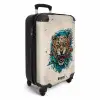 Tattoo style- De Woede van de Luipaard NBS - Handbagage koffer - Kinderen Unisex middel -productfoto_3d
