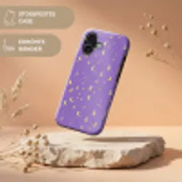 Manen - Sterren - Paars Toughcase MagSafe Apple iPhone 17 klein 1017 -USP_RandenV_DE