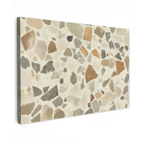 Stenen - Terrazzo - Decoratie - Tegels canvas 2cm klein -z3d