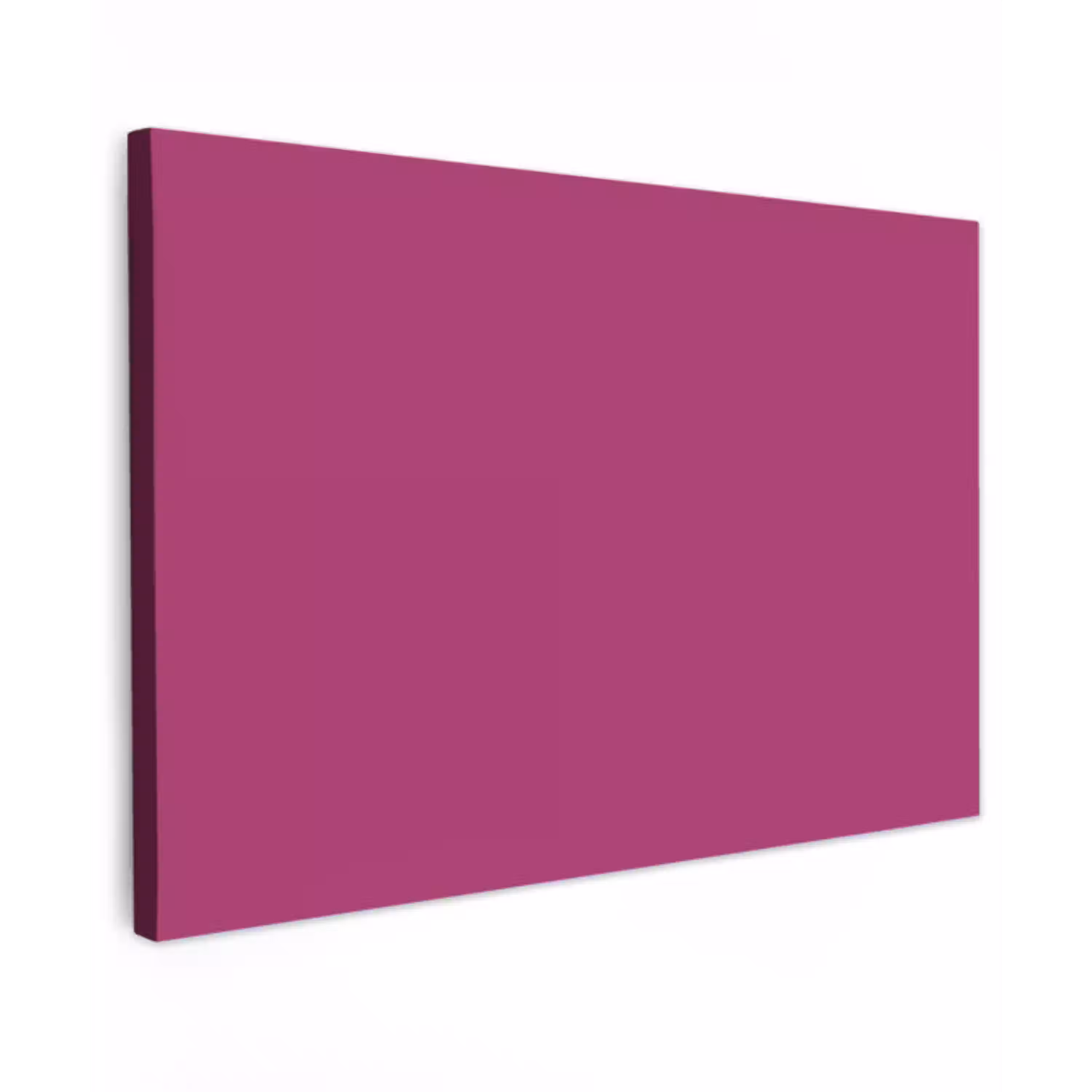 Deep - Magenta - Paars Tuinposter op houten frame 2 cm dik klein 845 -3d