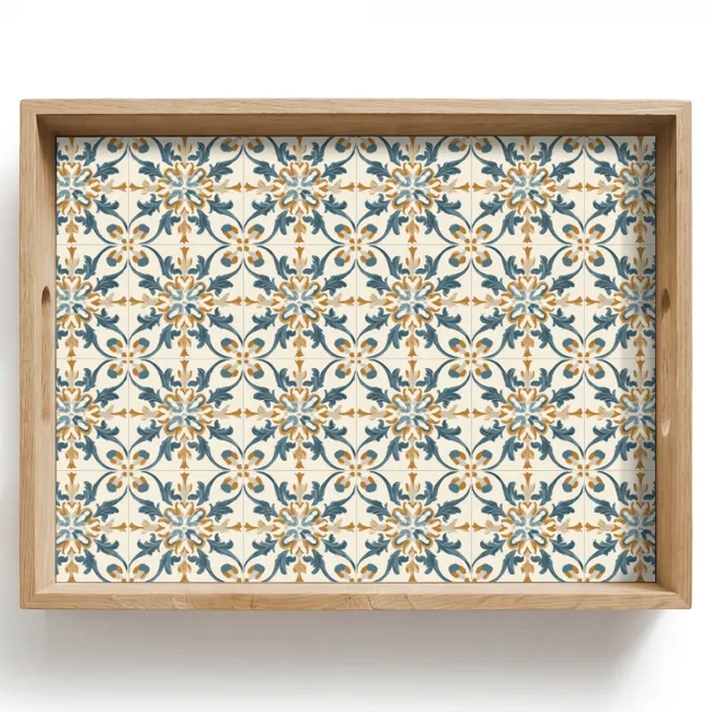 Dienblad - Patroon - Klassiek - Kleurrijk