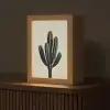 Cactus - Subtiel - Groen Light Box met kabel (Tafellamp) klein -z3d_website