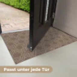 Bruin - Lijnen - Patroon Deurmat klein 898 -USP_DE