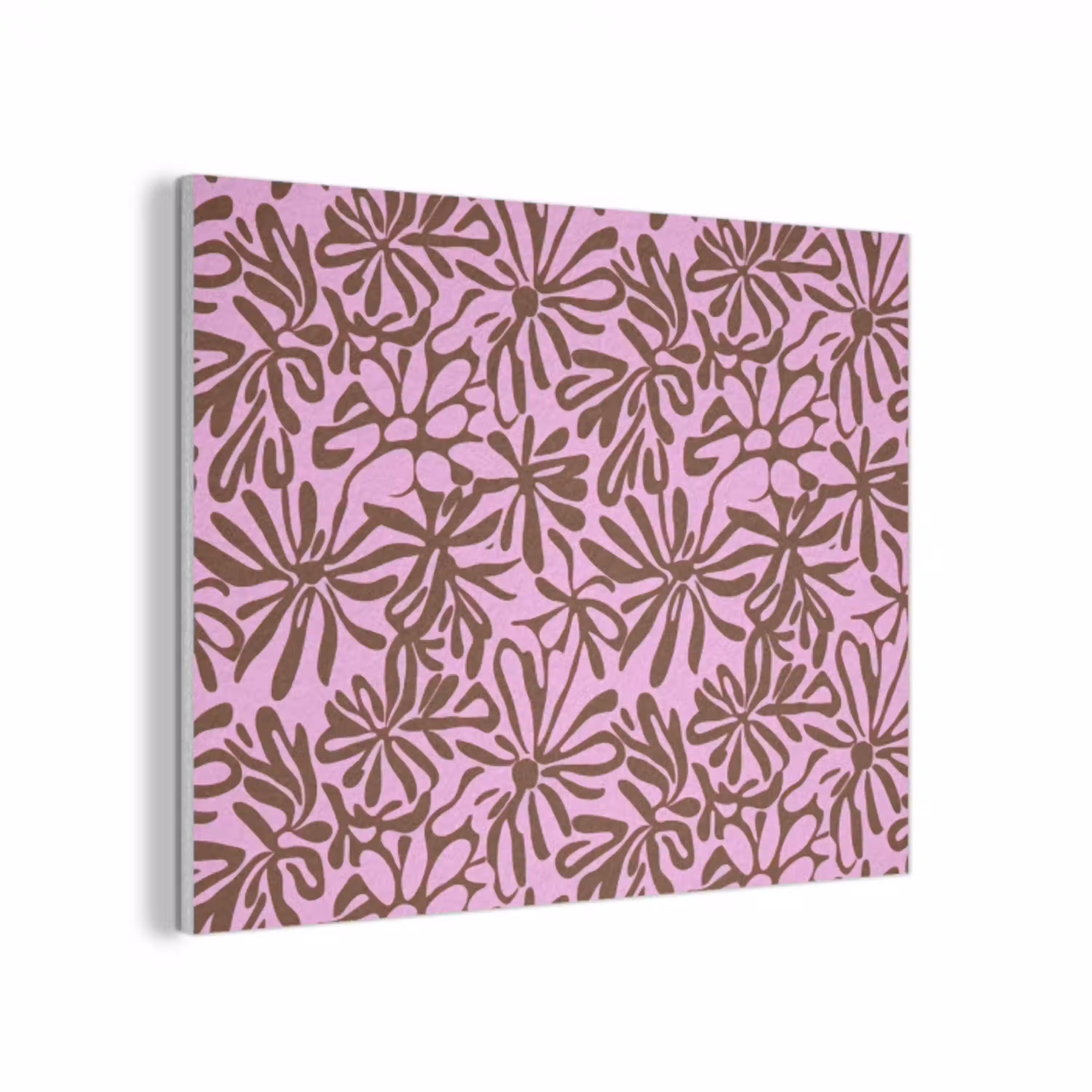 Organisch - Patroon - Roze PET vilt klein 837 -3d