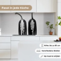 Pepers - Zwart - Wit - Zaadlijsten keuken achterwand 2 middel -sfeer4_DE