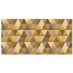 Geometrisch - Driehoek - Goud Balkonbeschermer Duitsland klein 596 -zz_3d