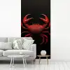 Krab - Rood - Vissen - Schaaldieren fotobehang vinyl groot -woonkamer