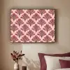 Waaier -  Roze - Rood Textielframe - compleet frame klein 947 -sfeer1