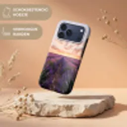 Landschap - Lavendelveld - Paars Toughcase MagSafe Apple iPhone 17 Pro Max klein -USP_RandenV_NL